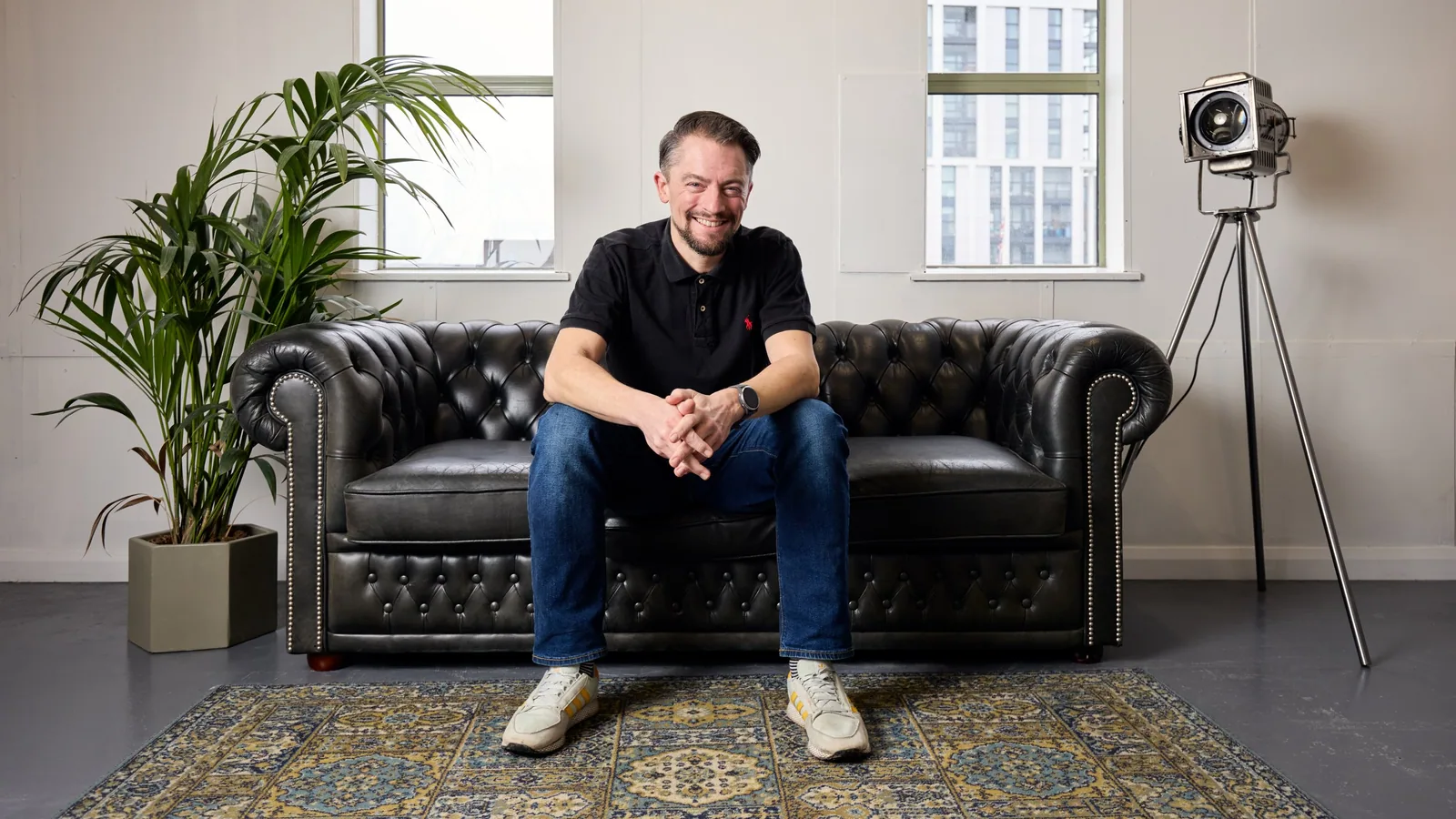Portrait of Matt Phillips, PR adviser and creator of Full Funnel PR